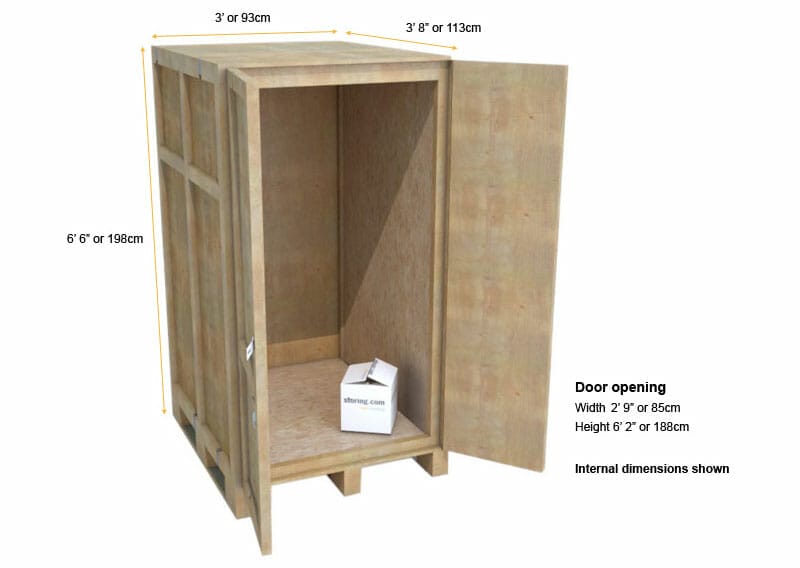 compact self storage unit