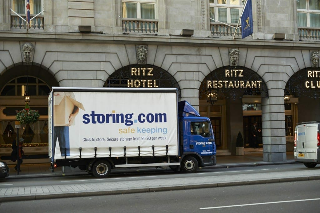 Outside the Ritz, London