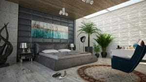 staging bedroom for house sale