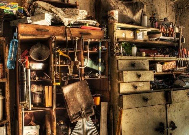 A bad example of storing items