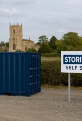 “Secure drive-up storage container serving residents and businesses in Stagsden”